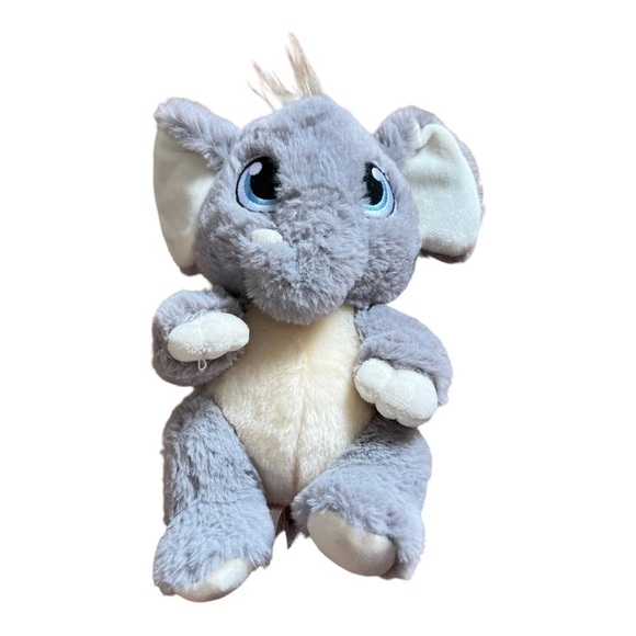 Fiesta Vernon‎ Elephant Plush Toy Stuffed Animal Cuddly Adorable Grey 10” - Picture 1 of 5